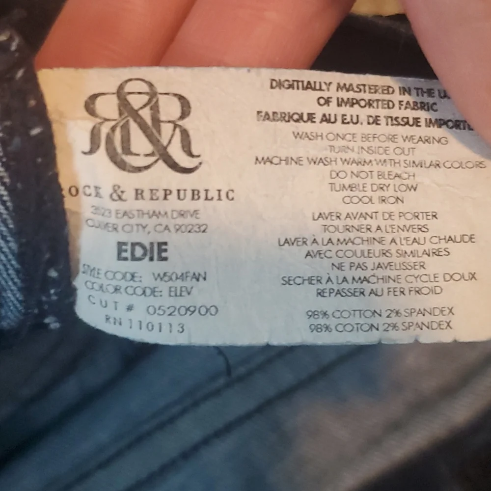 Rock & Republic Edie Jeans, 26 - Picture 5 of 7